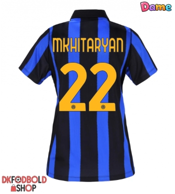 Inter Milan Henrikh Mkhitaryan #22 Hjemmebanetrøje Dame 2026-27 Kort ærmer Inter Milan Henrikh Mkhitaryan #22 Hjemmebanetrøje Dame 2026-27 Kort ærmer
